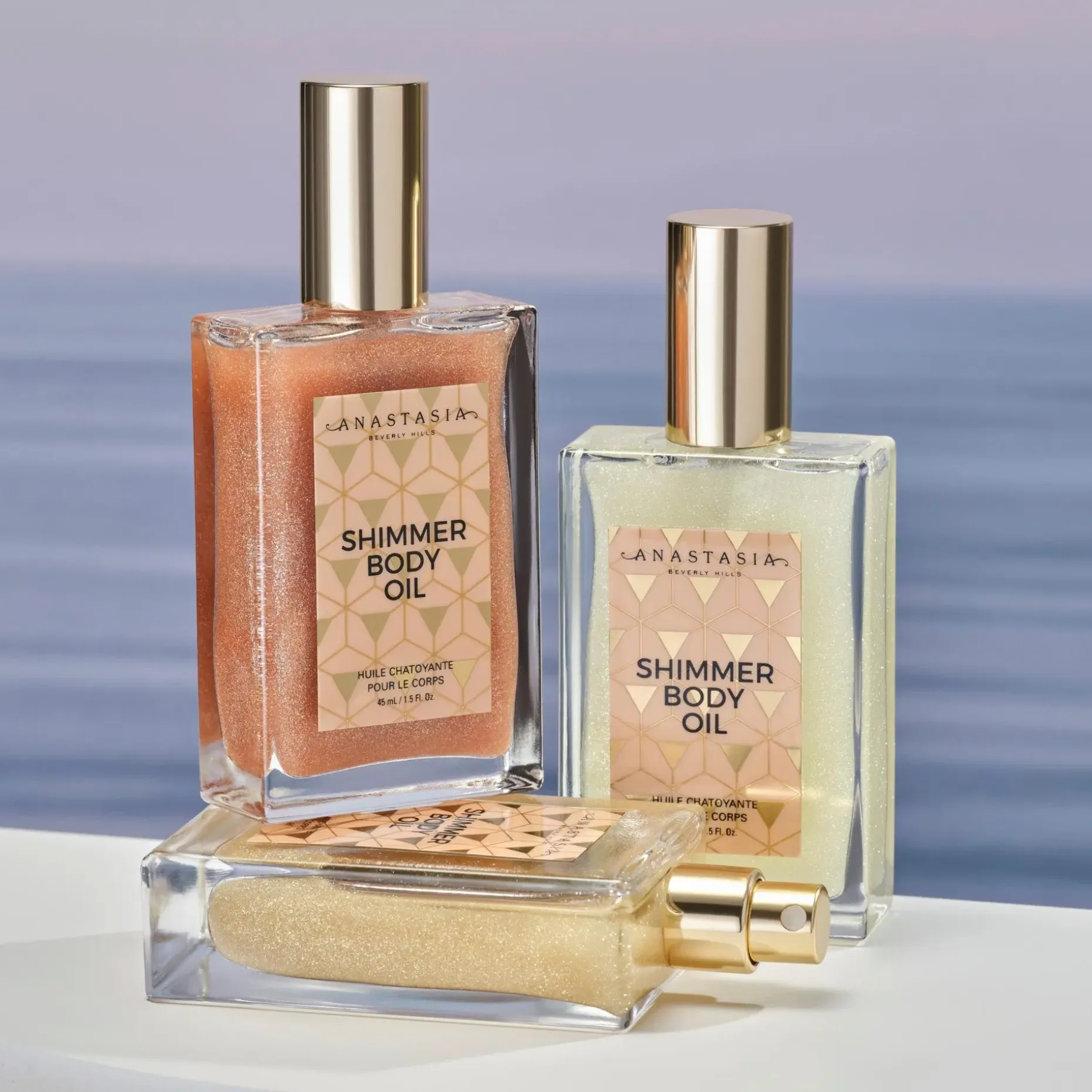 Anastasia Beverly Hills Shimmer Body Oil -vartaloöljy 45 ml