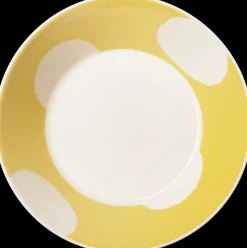 Arabia Vuokko kulho 17cm kraklee keltainen
