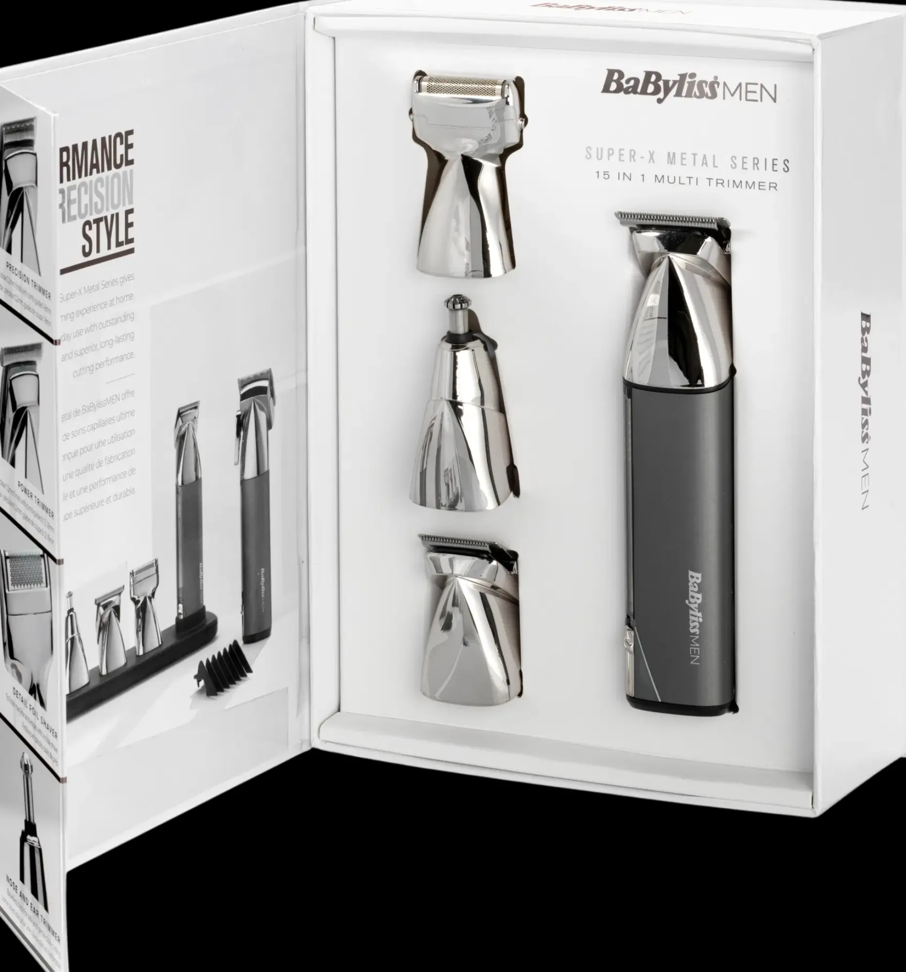 BaByliss partatrimmeri Super X Metal Chrome