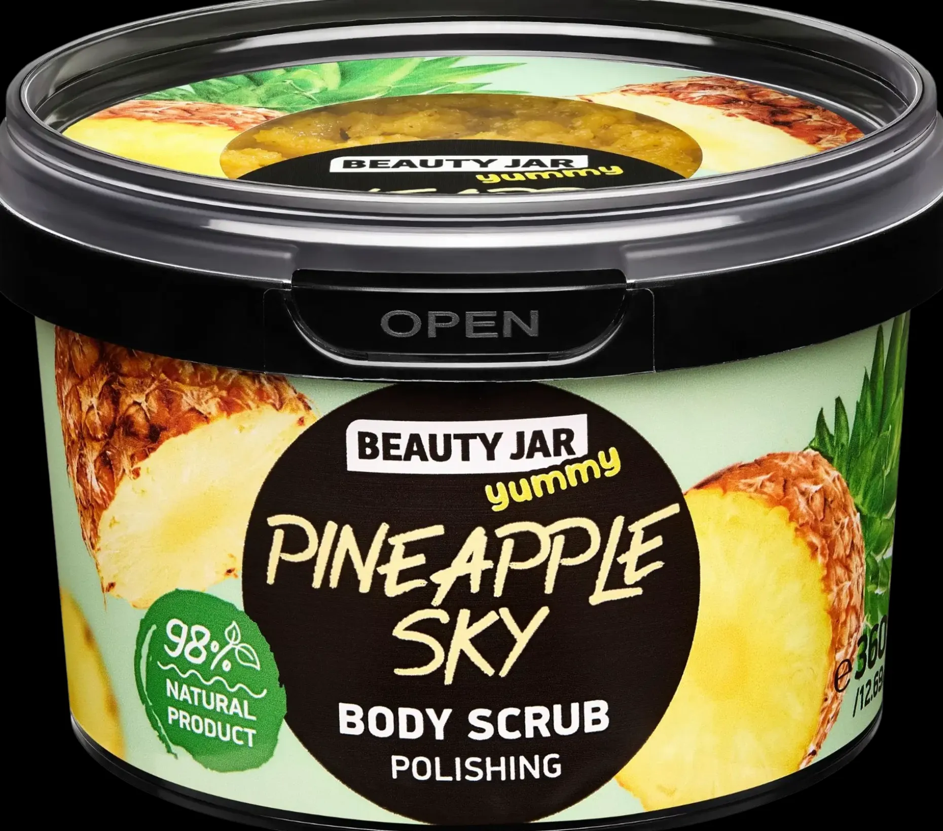 Beauty Jar Pineapple Sky Polishing Body Scrub vartalokuorinta 360 g