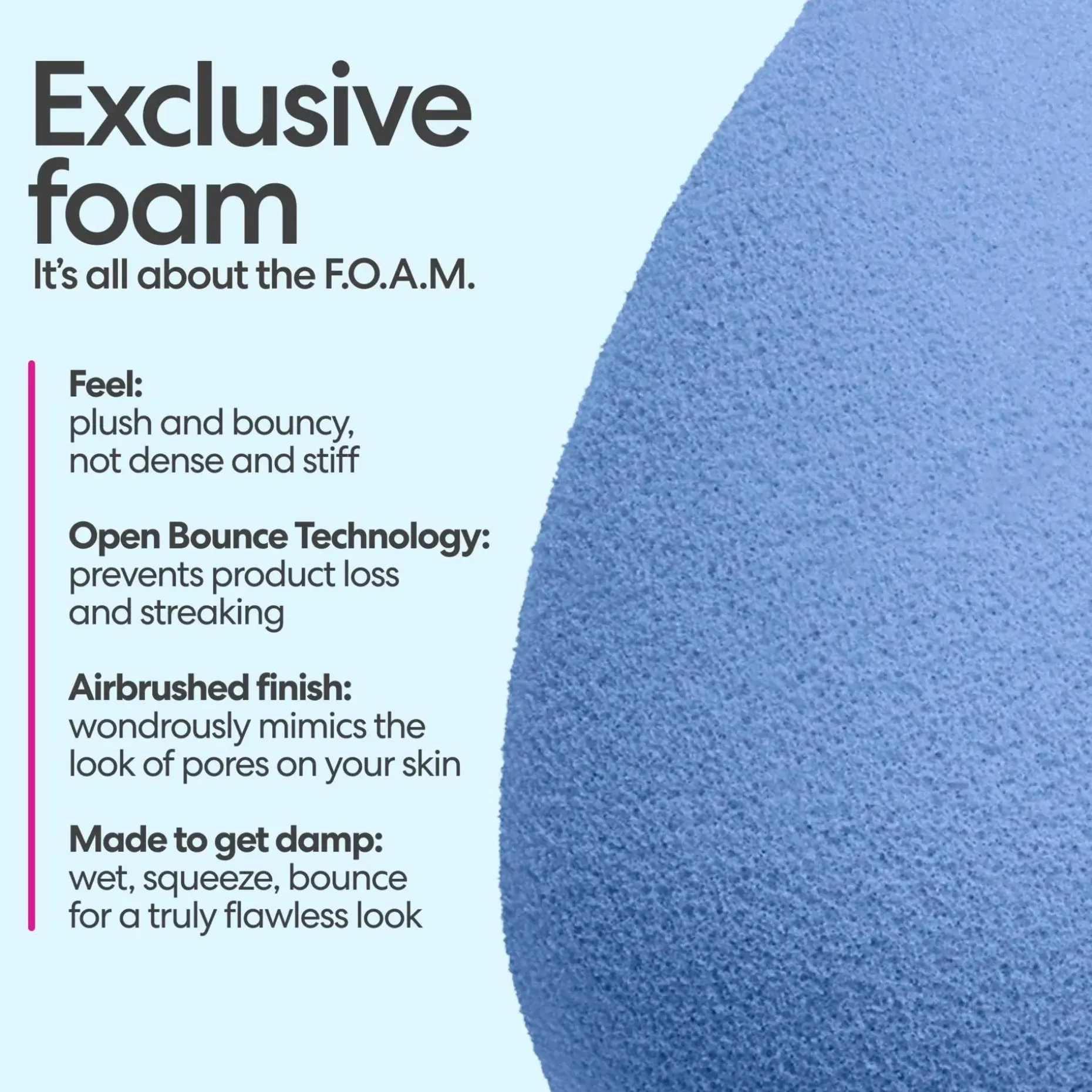 Beautyblender Denim meikkisieni
