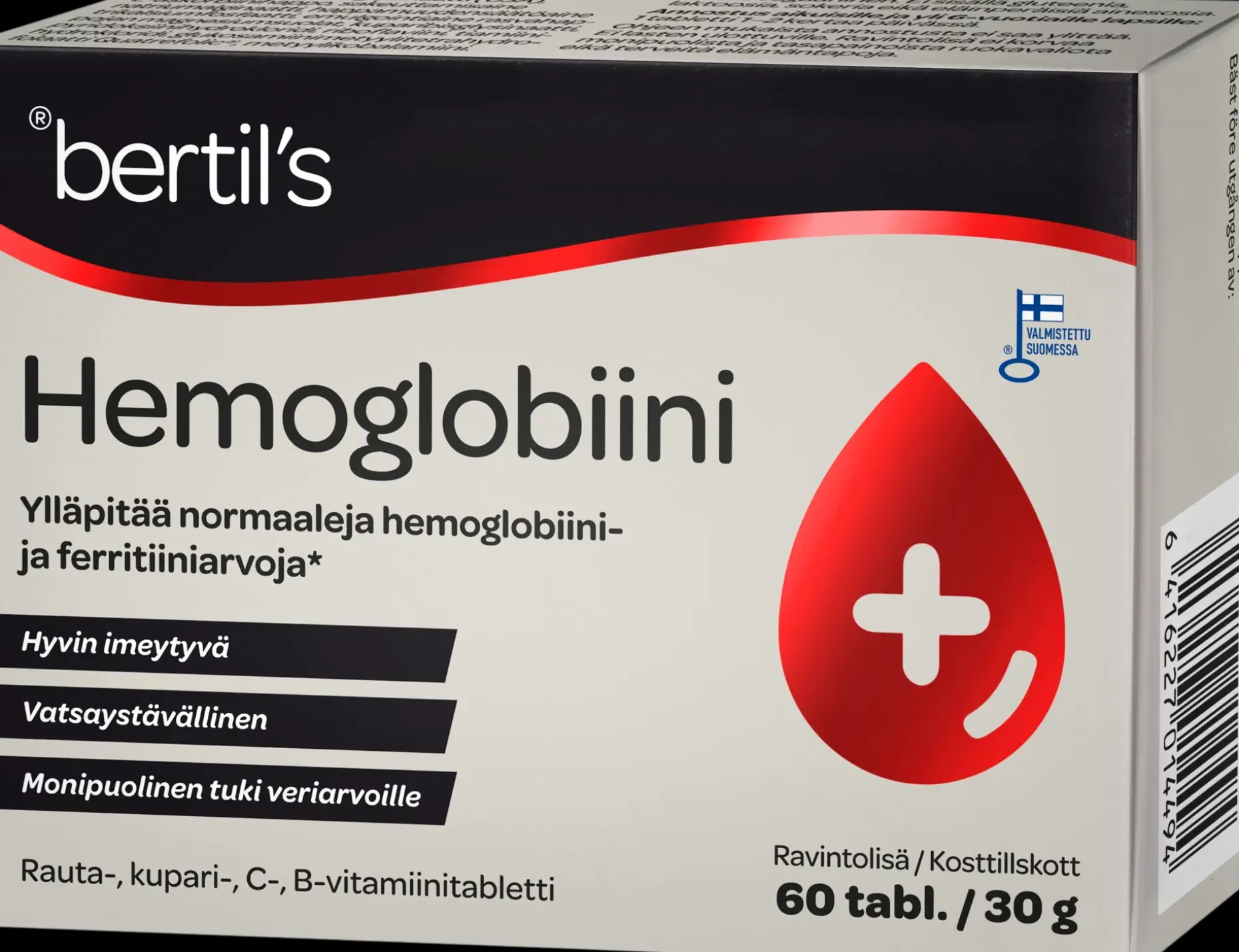 Bertil’s Hemoglobiini 60 tabl.