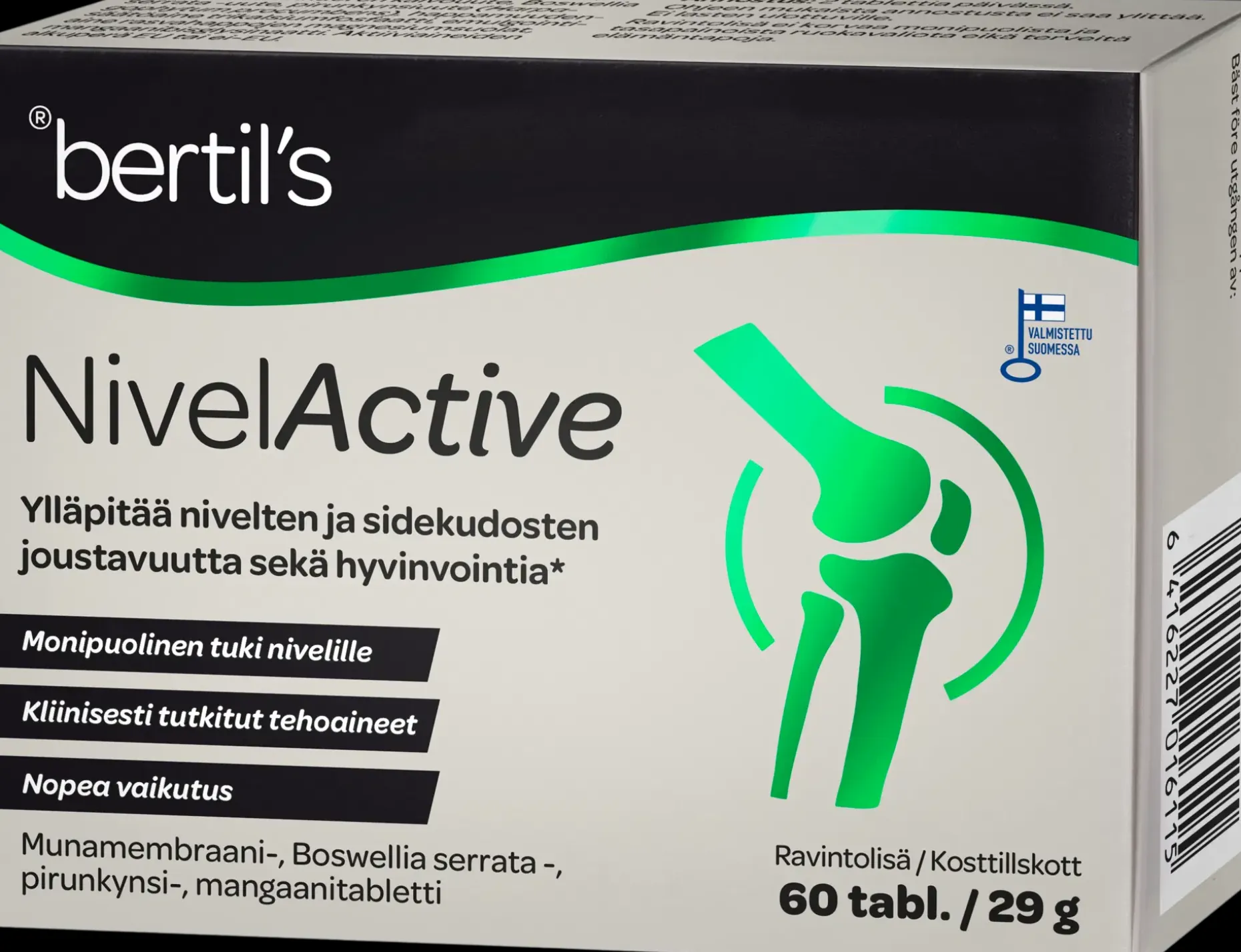 bertil´s NivelActive ravintolisä 60 tabl.