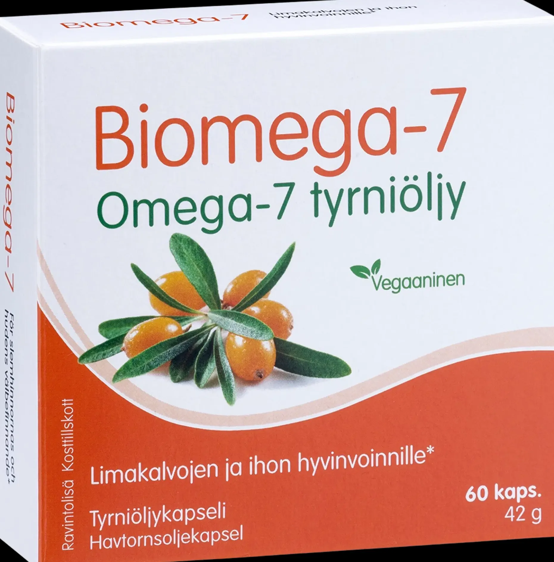 Biomega-7 tyrniöljykapseli 60 kaps
