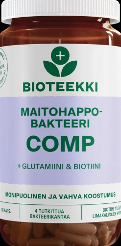 Bioteekki Maitohappobakteeri Comp 80 kaps.