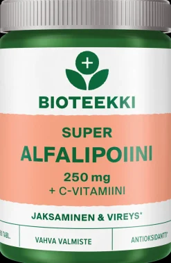 Bioteekki Super Alfalipoiini+C ravintolisä 90 tabl.