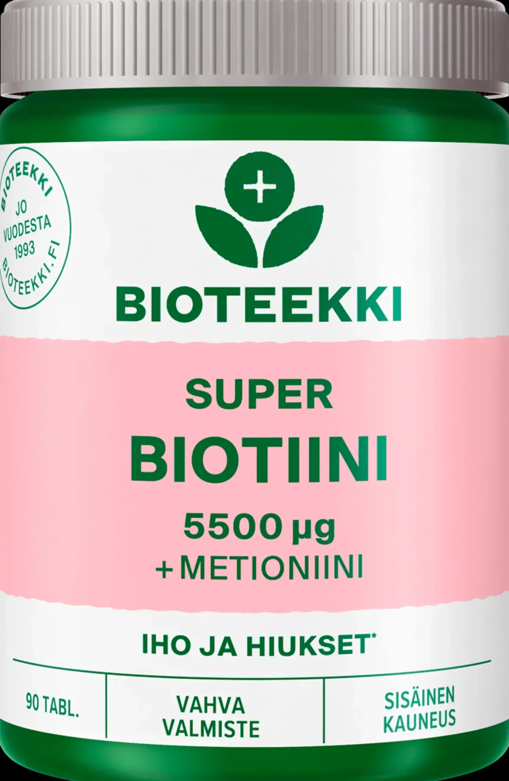 Bioteekki Super Biotiini 90 tabl