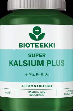 Bioteekki Super Kalsium Plus ravintolisä 90 kaps.