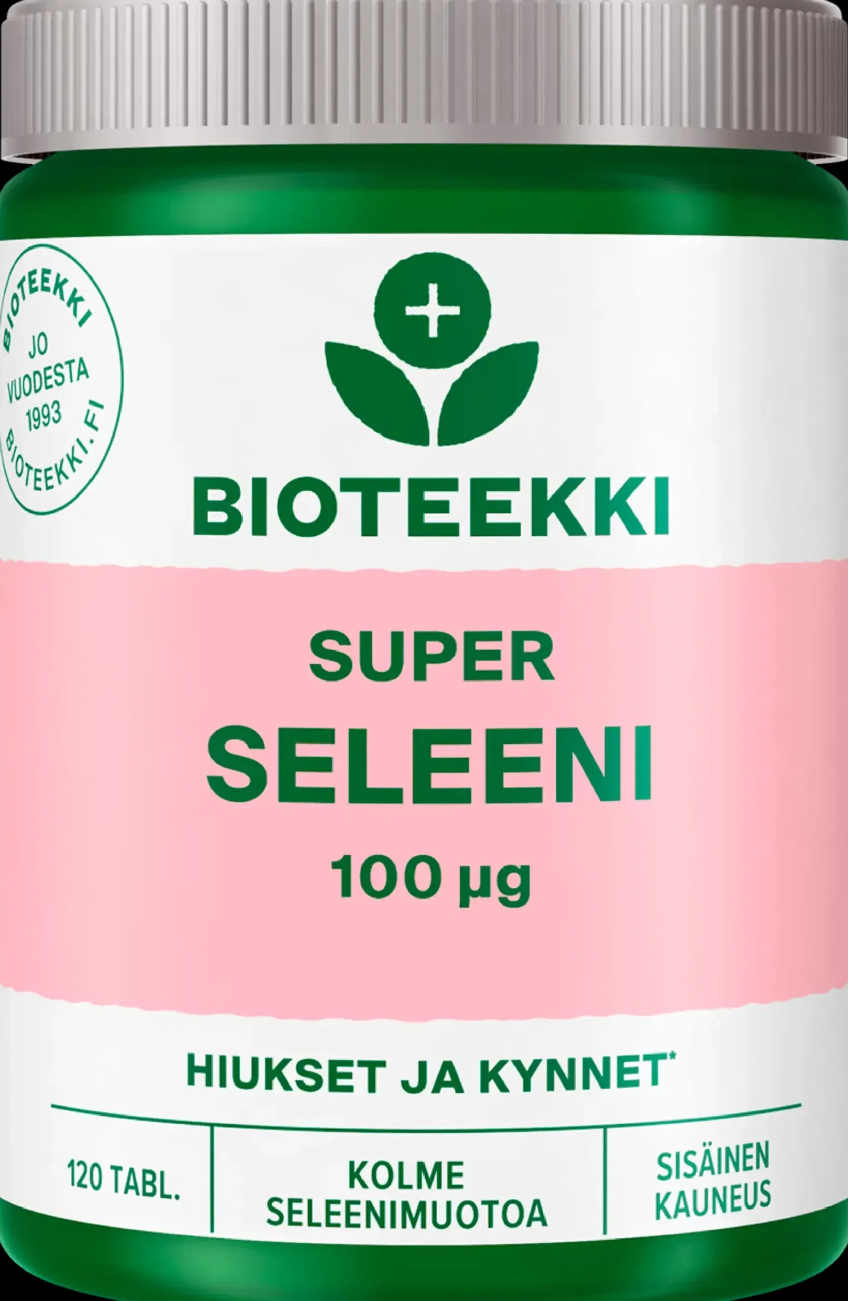 Bioteekki Super Seleeni ravintolisä 120 tabl.