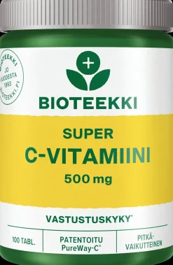 Bioteekki Super-C vitamiini ravintolisä 100 tabl.
