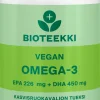 Bioteekki Vegan Omega-3 60 kaps.
