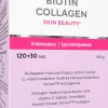 Biotin Collagen 120+30 tabl., kotimainen kollageeni-hyaluronihappo-biotiini-sinkki-C-vitamiini tabletti, Vitabalans