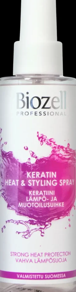 Biozell Professional Keratiini Lämpö- ja muotoilusuihke 150ml