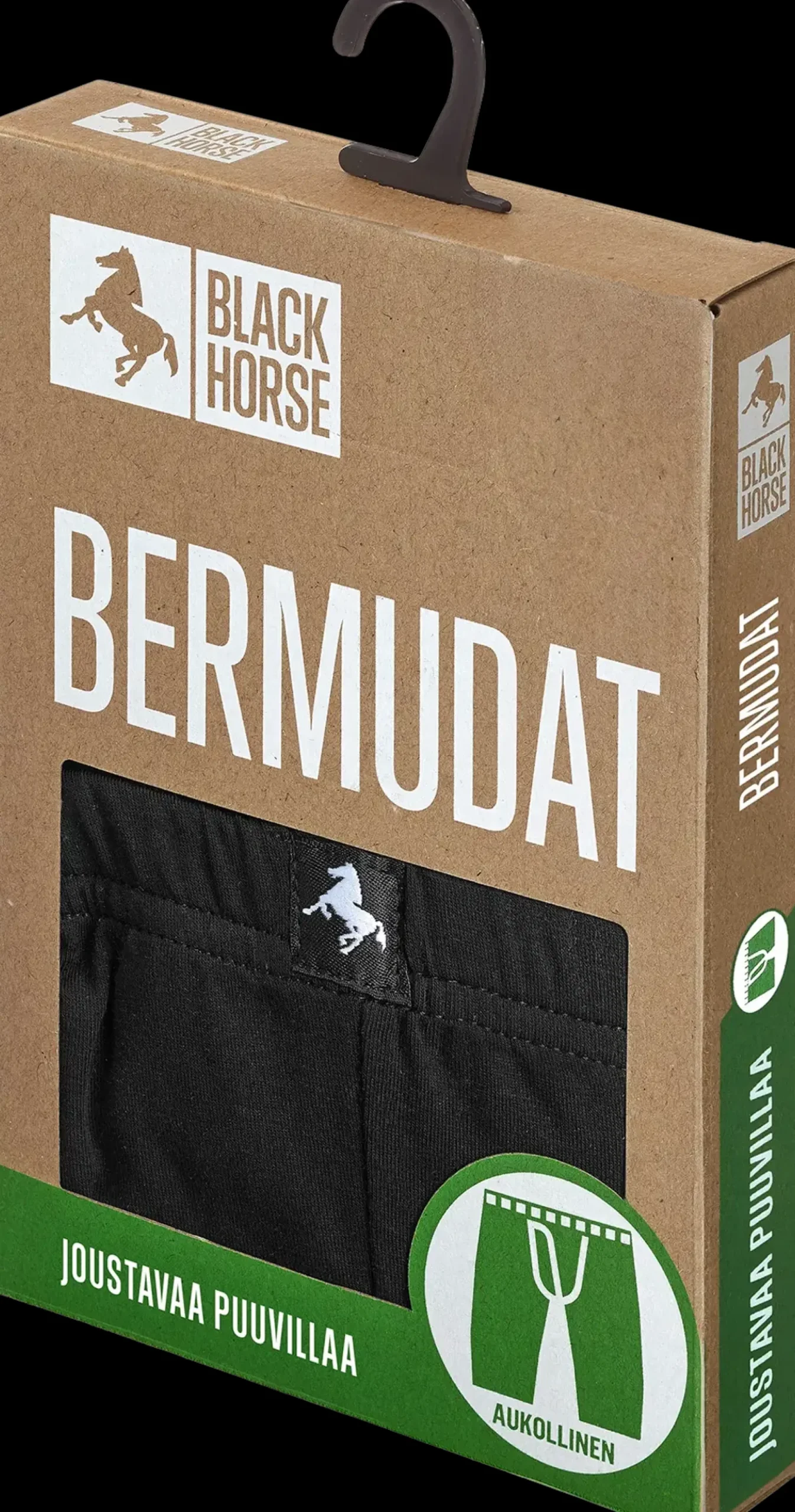 Black Horse miesten basic bermudat I162