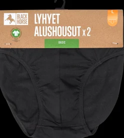 Black Horse miesten lyhyet alushousut Basic 2-pack
