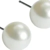 Blomdahl Pearl White korvakorut 6 mm