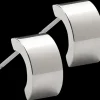 Blomdahl Pendant Plain Grand Curved Silver korvakorut 10 mm