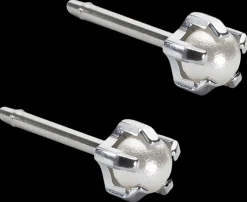 Blomdahl Tiffany Pearl White korvakorut 4mm