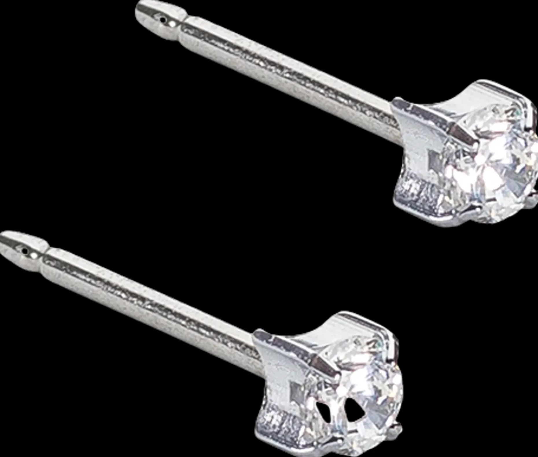 Blomdahl Tiffany White korvakorut 3mm