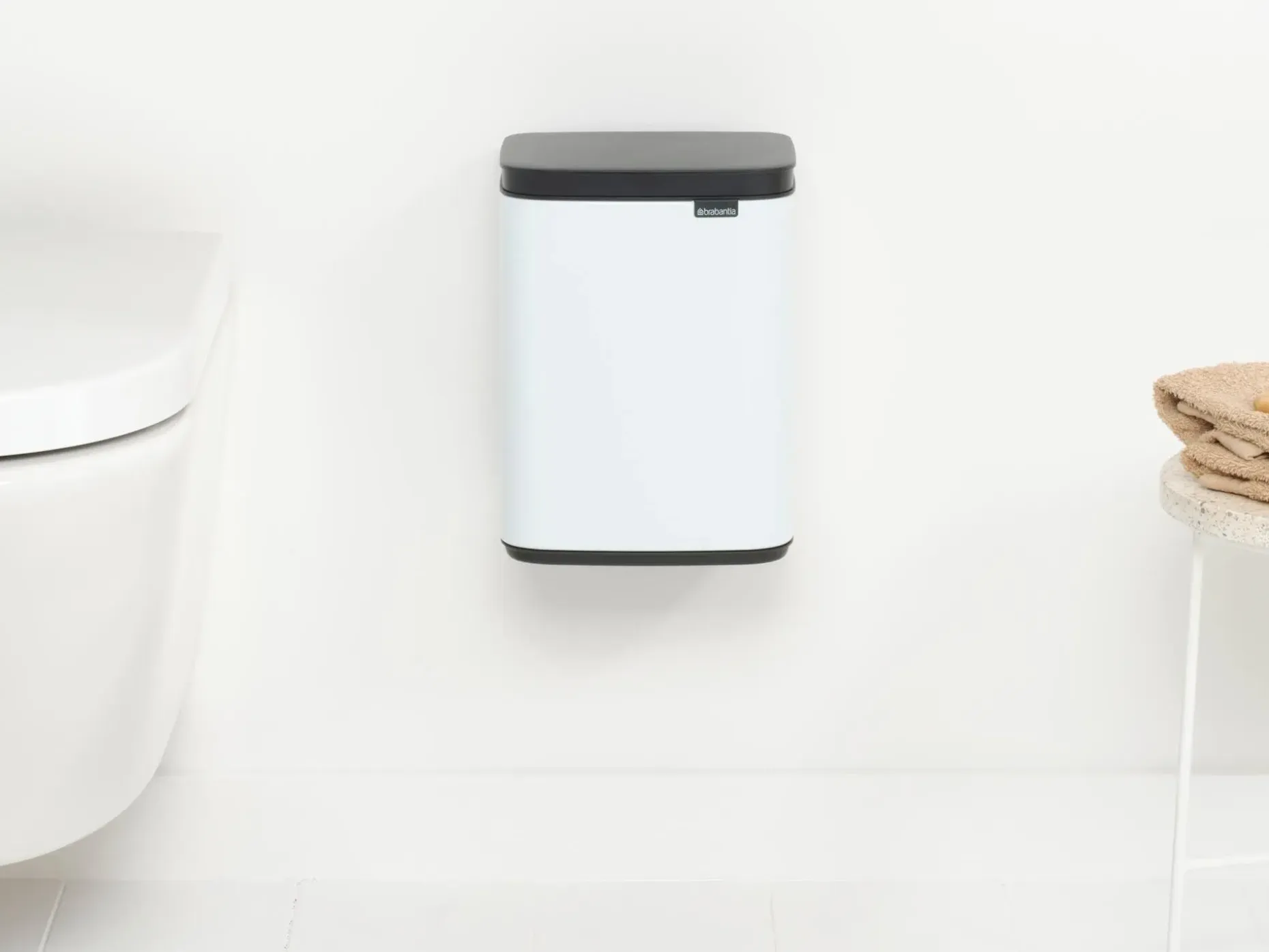 Brabantia Bo roska-astia 4L white