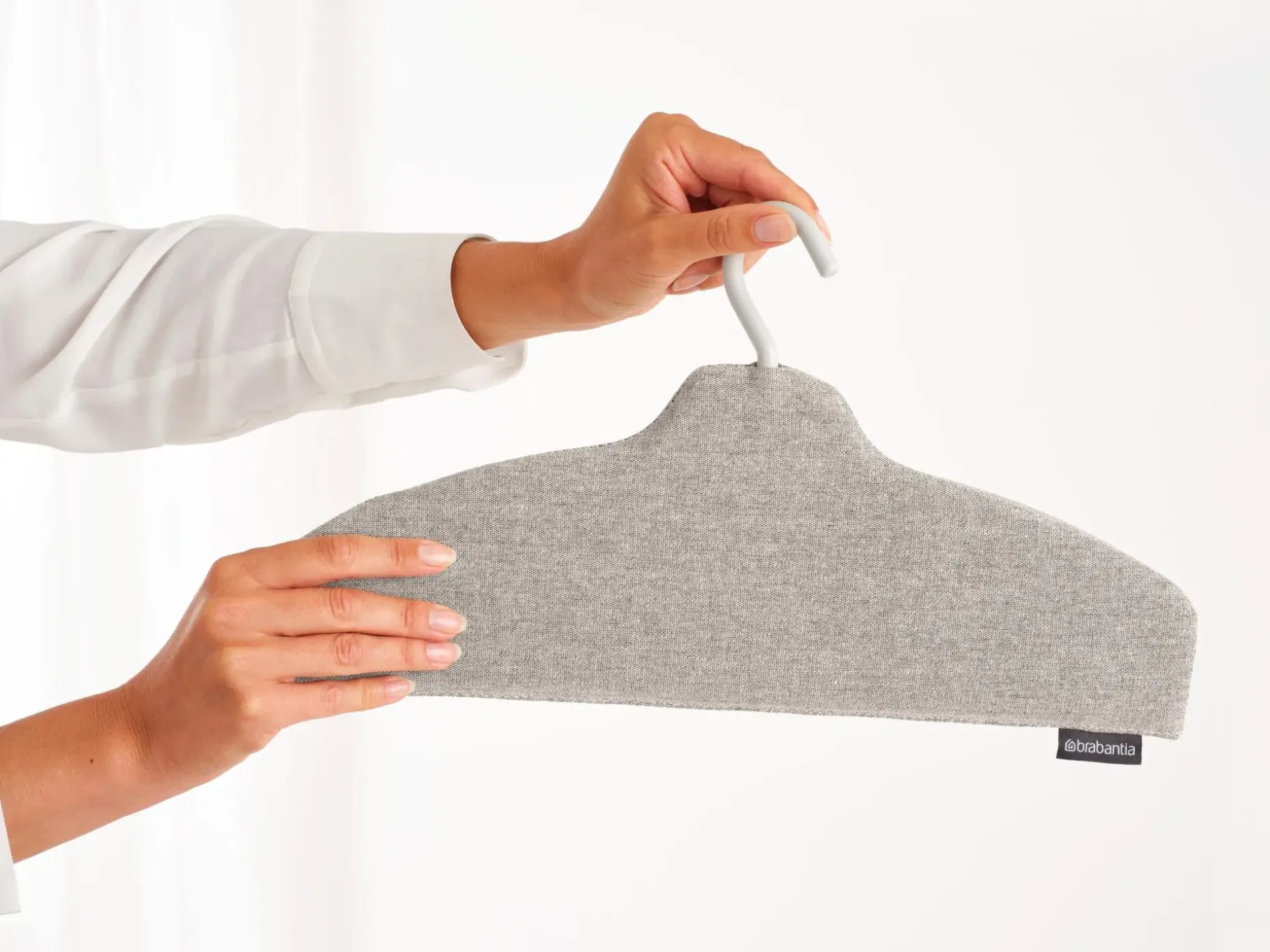 Brabantia höyrytys vaatehenkari grey