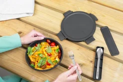 Brabantia Make & Take aterinsetti 3 osaa dark grey