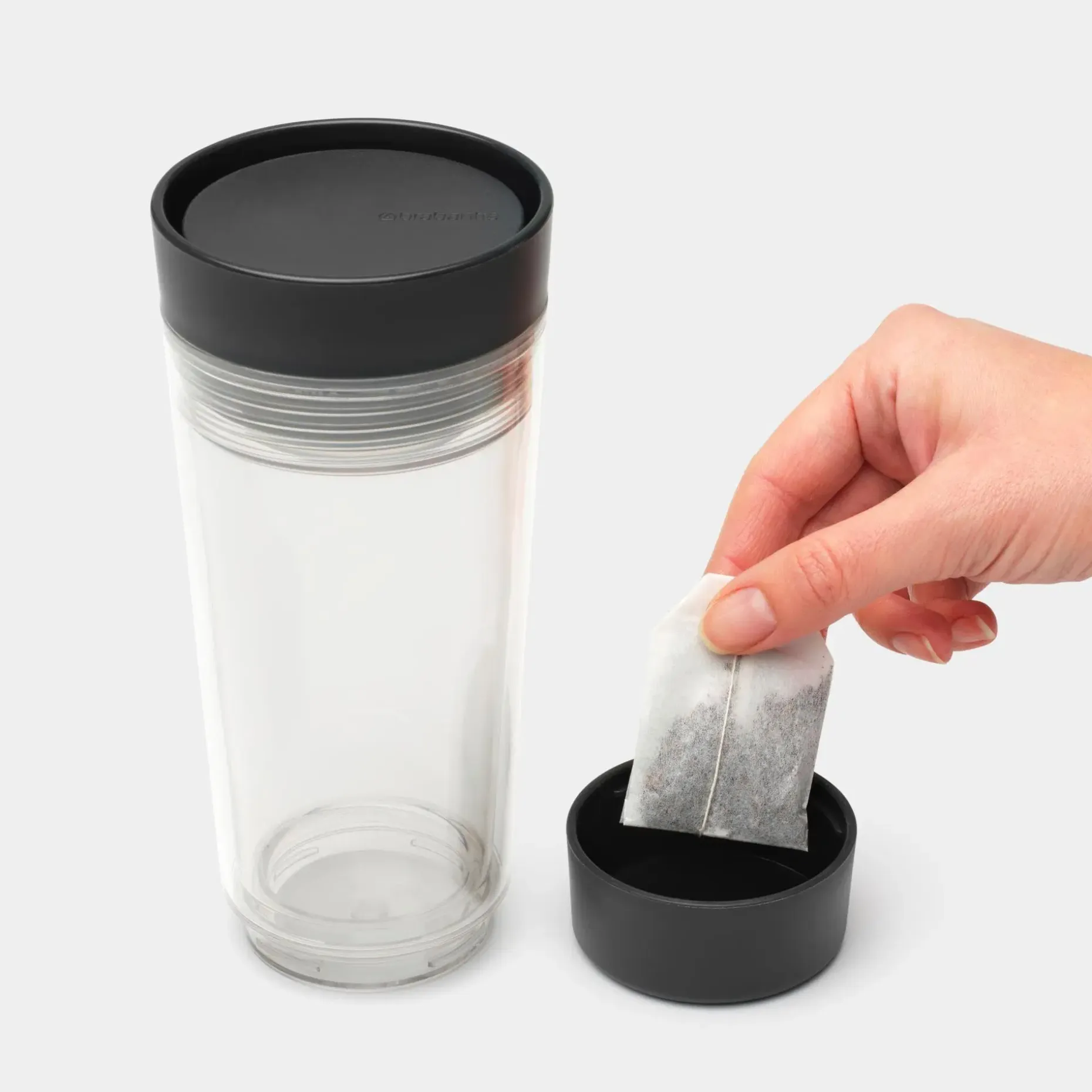 Brabantia Make & Take matkateemuki 0,36L dark grey