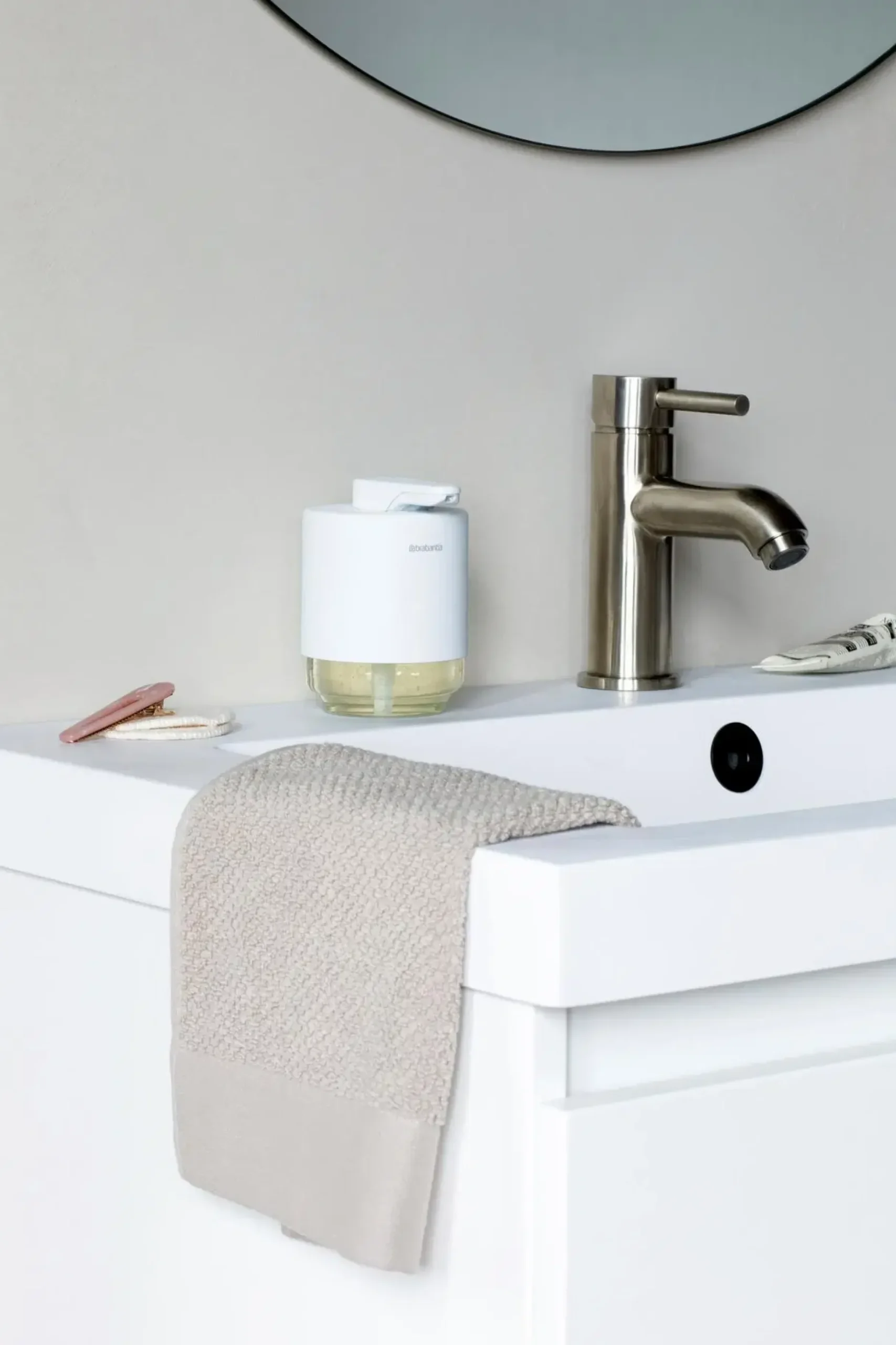 Brabantia MindSet saippuapumppu mineral fresh white