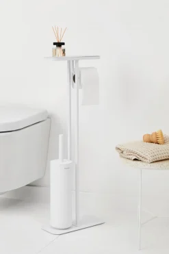 Brabantia MindSet WC-paperi ja harjateline mineral fresh white