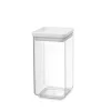 Brabantia nelikulmainen säilytyspurkki 1,6L light grey