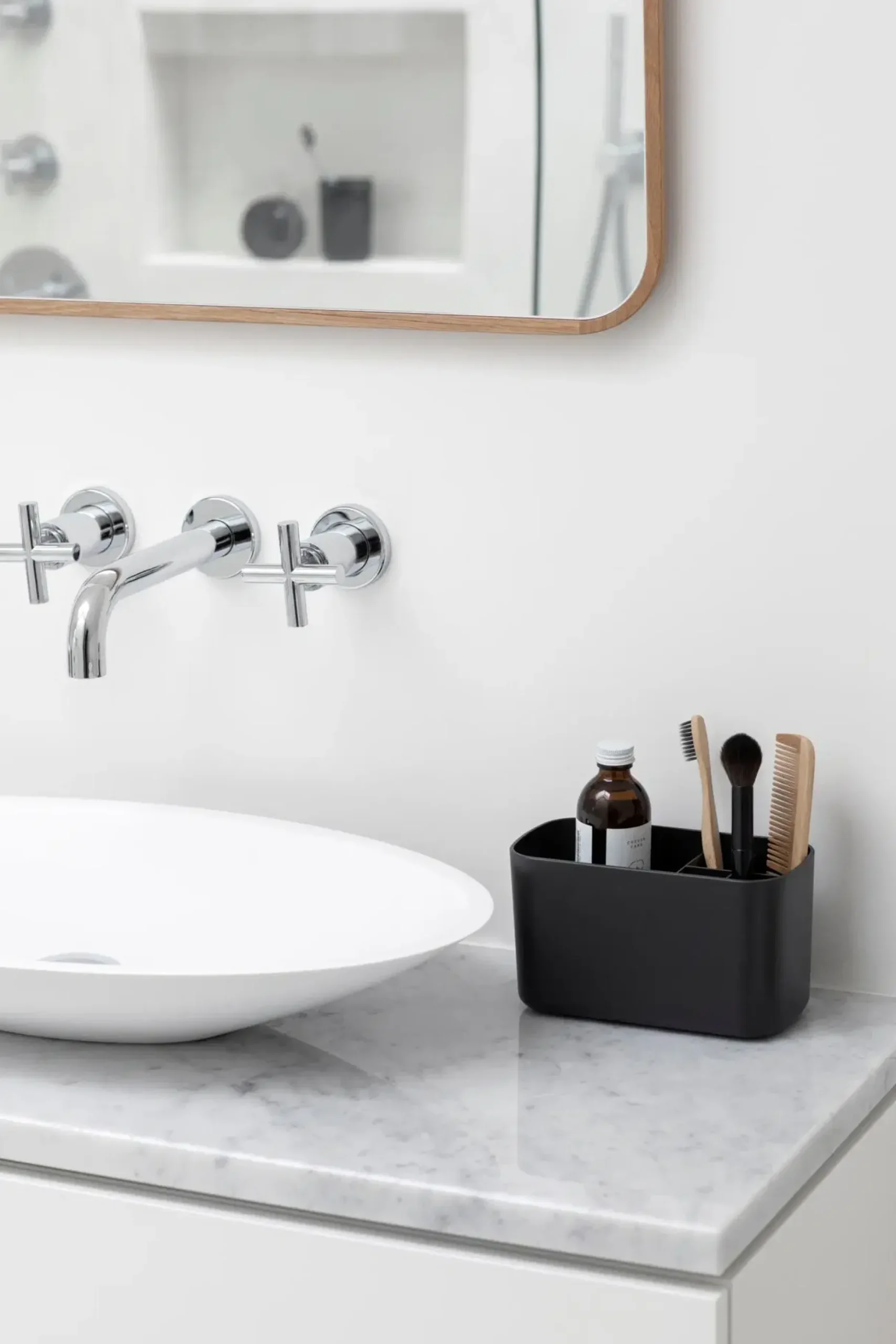 Brabantia ReNew kylpyhuonejärjestelijä dark grey