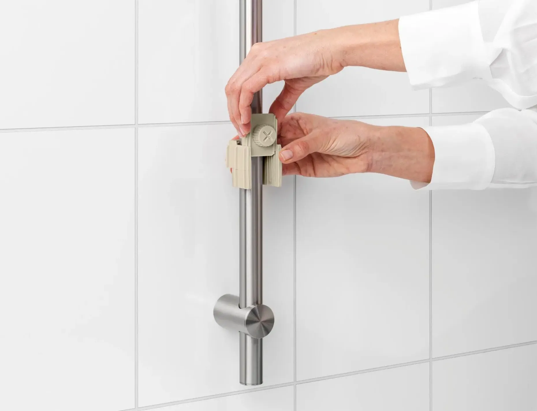 Brabantia ReNew suihkuhylly soft beige