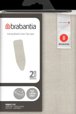 Brabantia silityslauta B 124 x 38 cm SSIR black denim grey