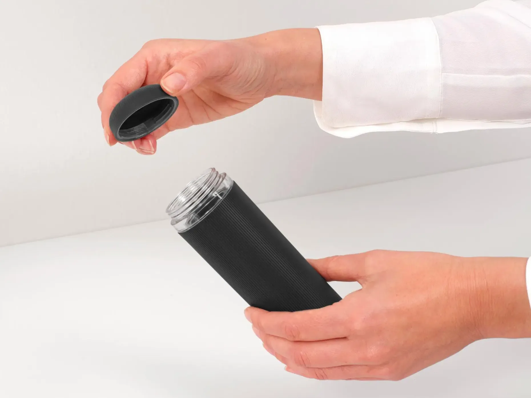Brabantia SinkStyle saippuapuristin dark grey