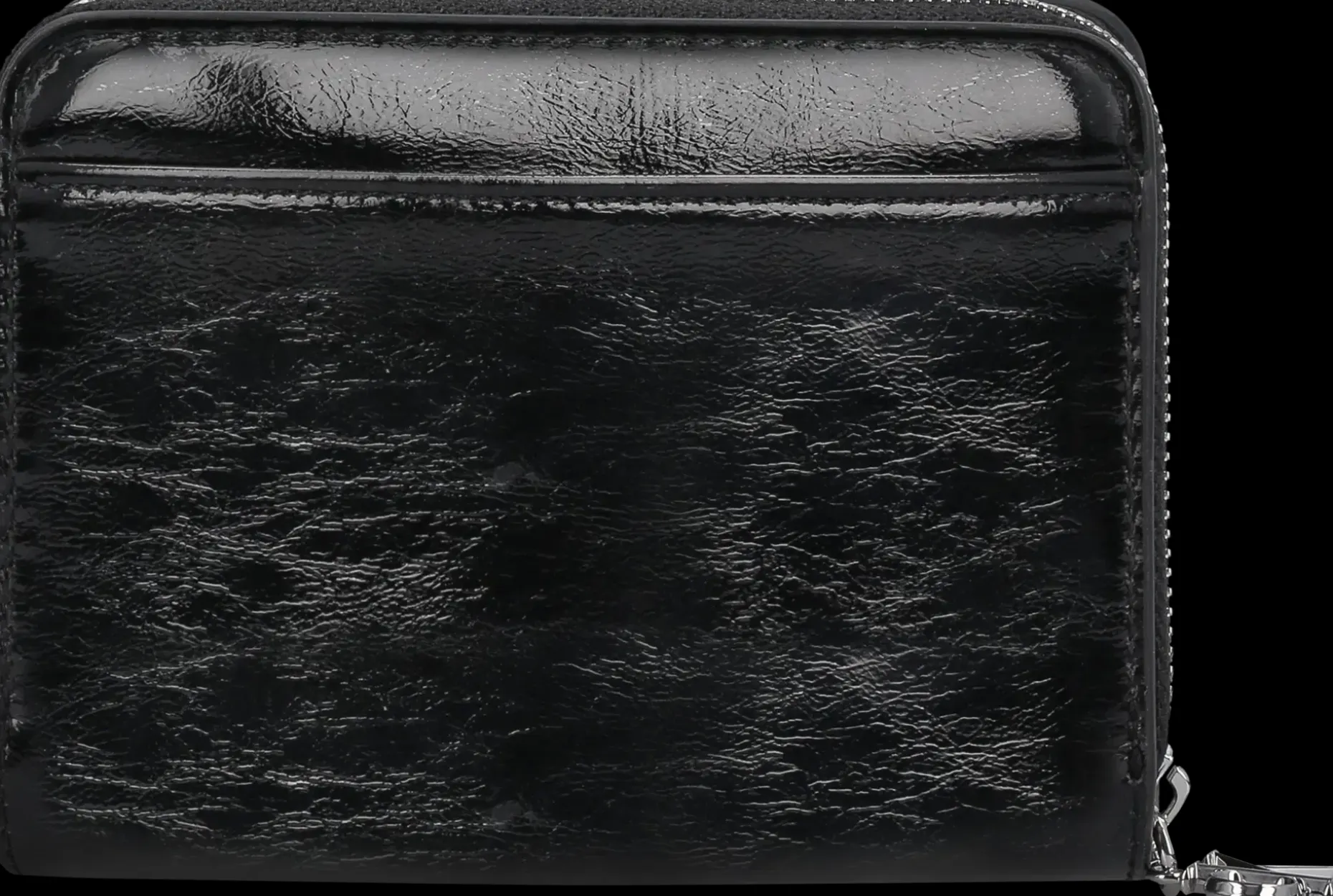 Calvin Klein CK metallic flap vetoketjulompakko