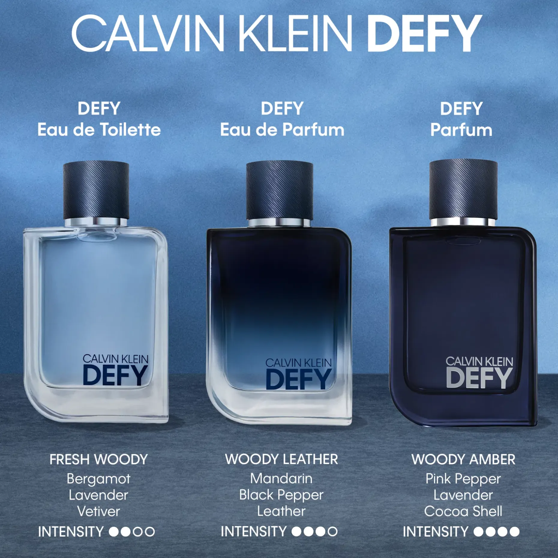 Calvin Klein Defy for Men EdT tuoksu 30 ml
