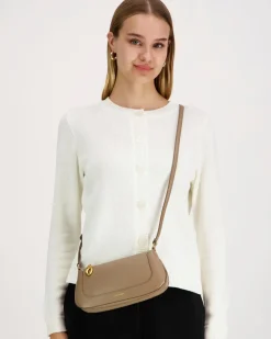 Calvin Klein Hardware zip olkalaukku