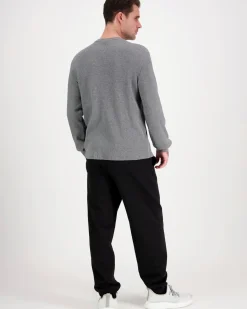Calvin Klein Jeans Ls waffle badge crewnk tee t-paita