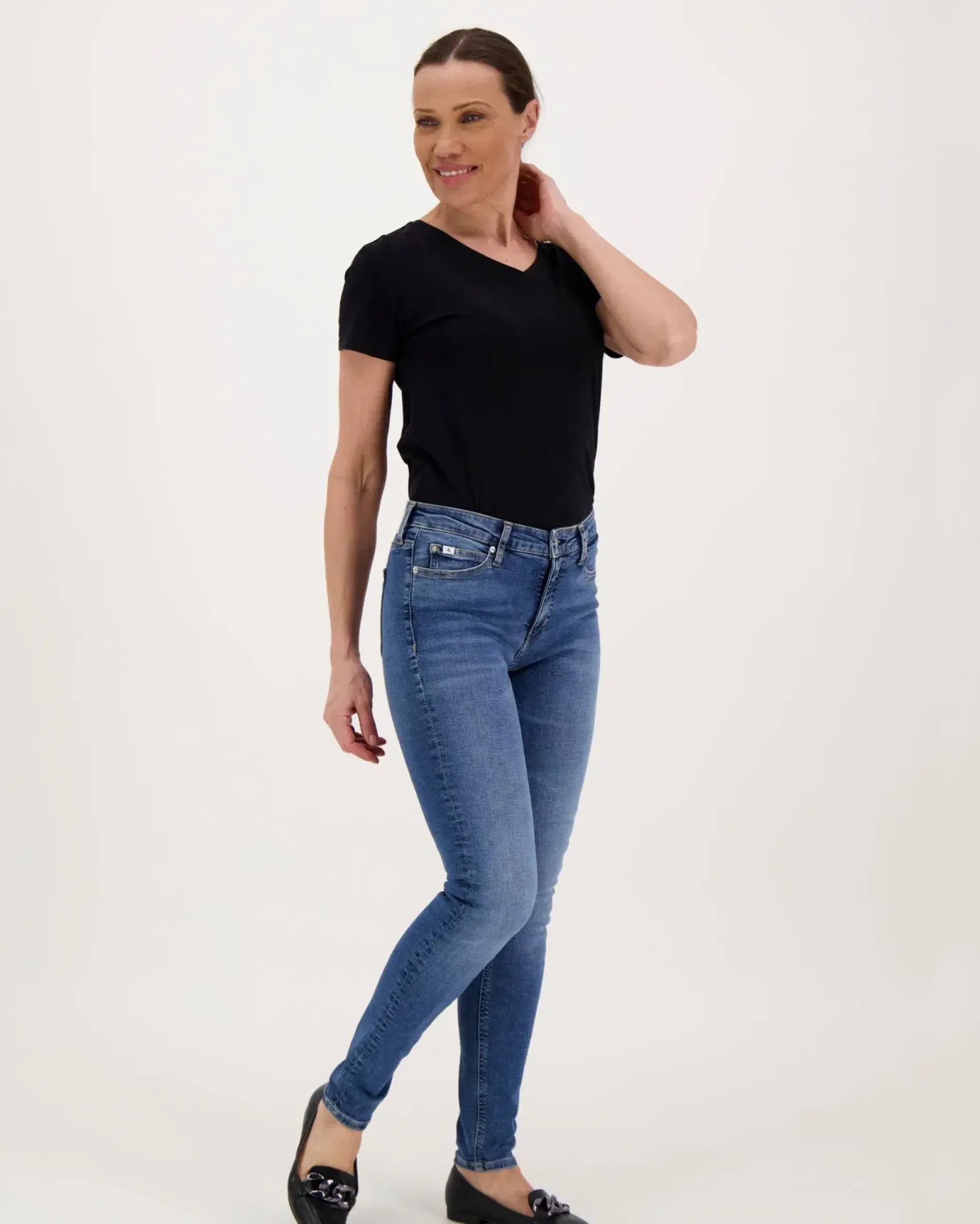 Calvin Klein Jeans Mid Rise Skinny farkut