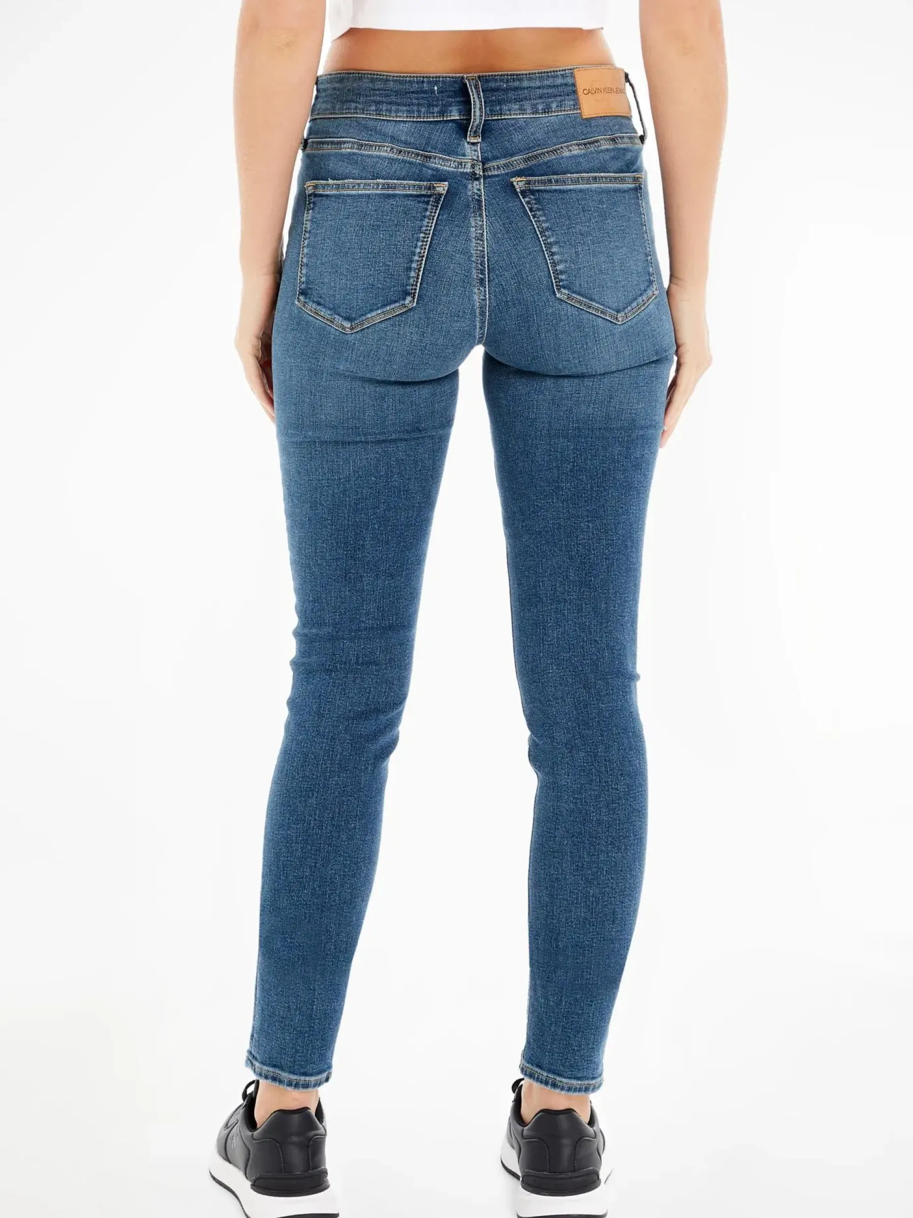 Calvin Klein Jeans Mid Rise Skinny farkut