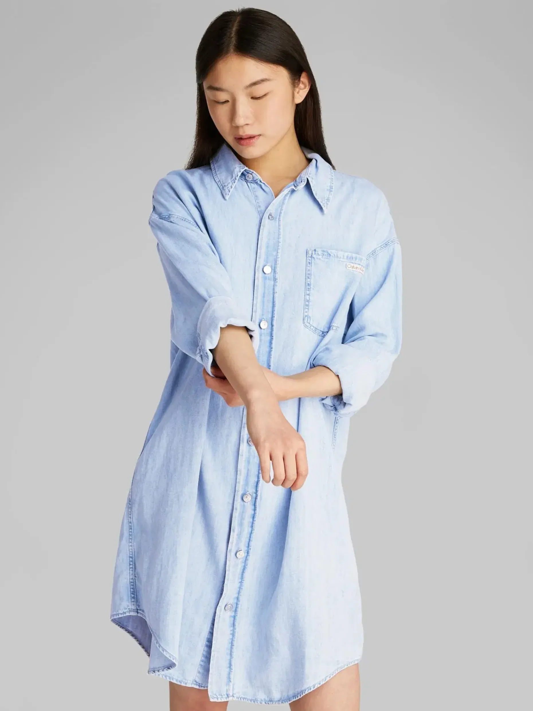 Calvin Klein Jeans Relaxed Denim paitamekko