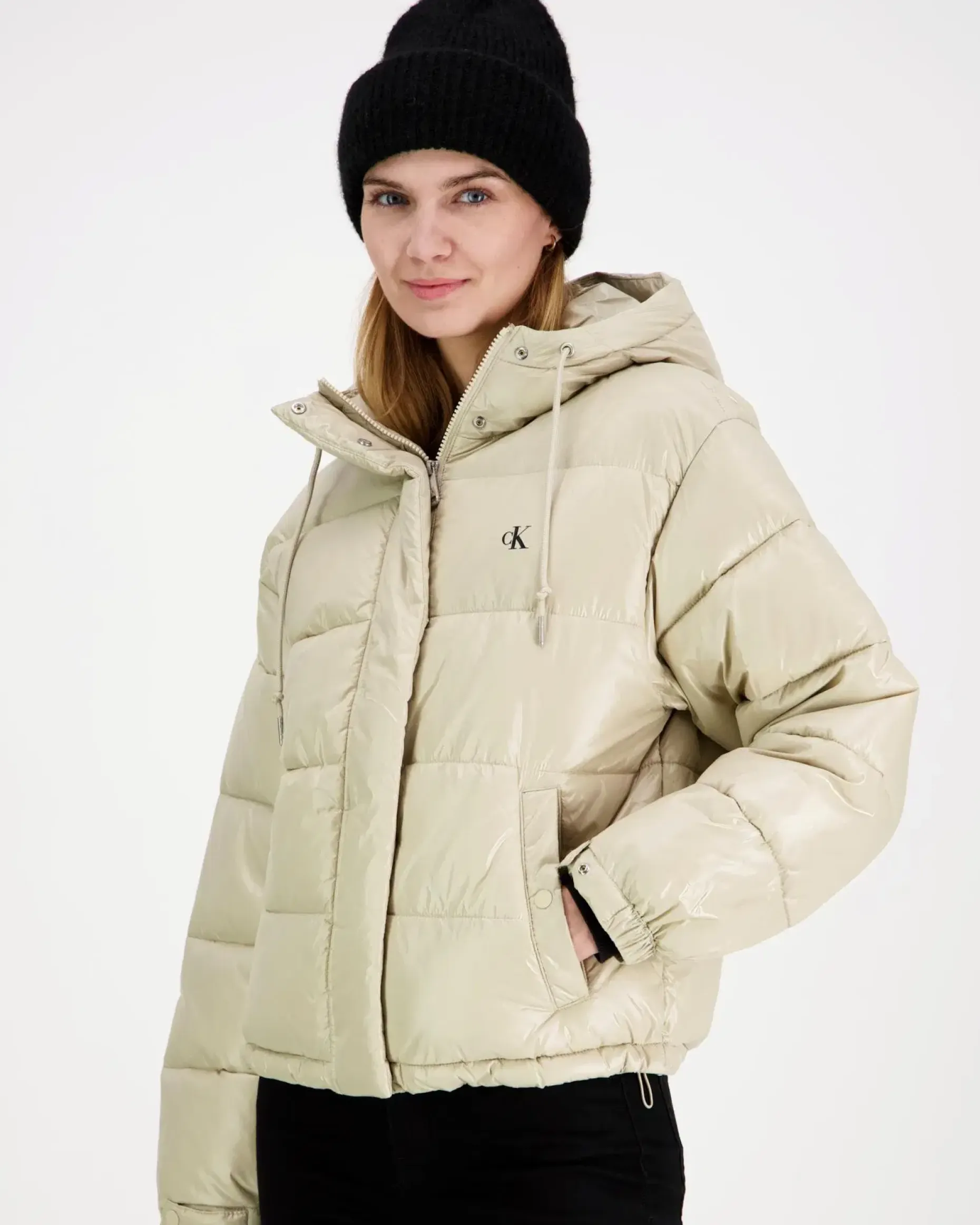 Calvin Klein Jeans Shine puffer takki