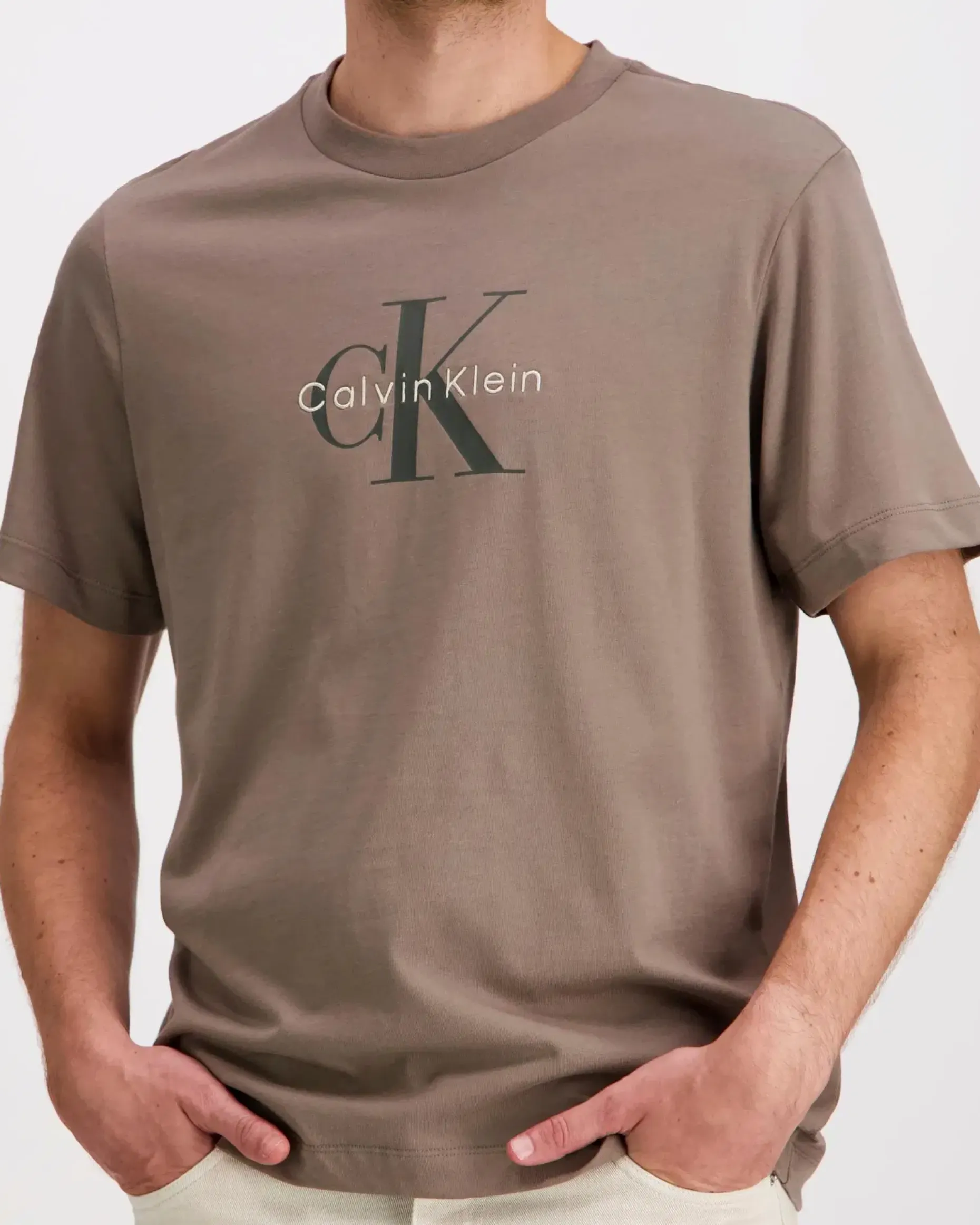 Calvin Klein Jeans Ss hero monologo tee 20s t-paita