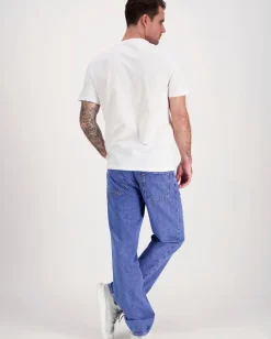 Calvin Klein Jeans Ss 30s whsl ck word circle t-paita