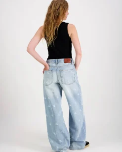 Calvin Klein Jeans Th wd lg ck dstrssd farkut