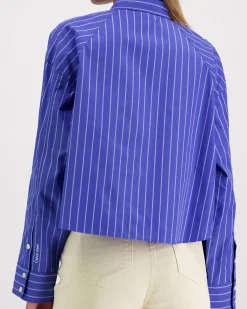 Calvin Klein Jeans Yd stripe boxy cropped paitapusero