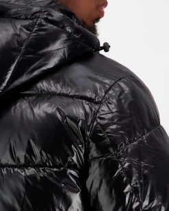 Calvin Klein Ls glossy channeled puffertakki