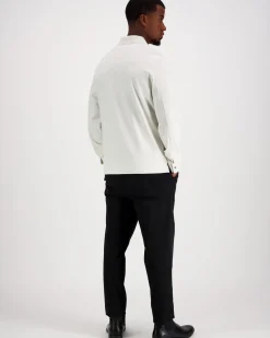 Calvin Klein Ls jacquard wool polo neule