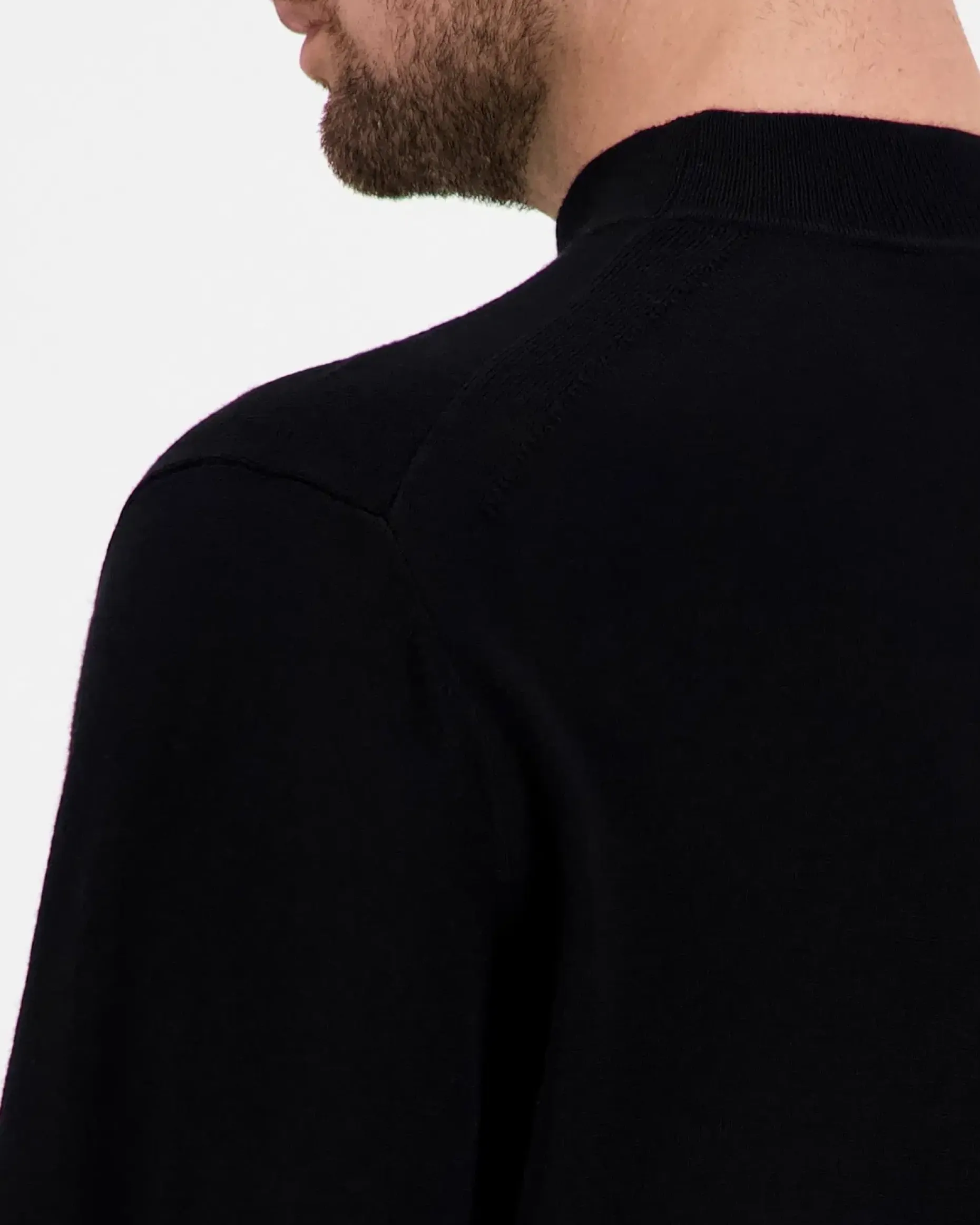 Calvin Klein Ls merino mock neck swtr neule
