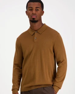 Calvin Klein Ls merino polo neule